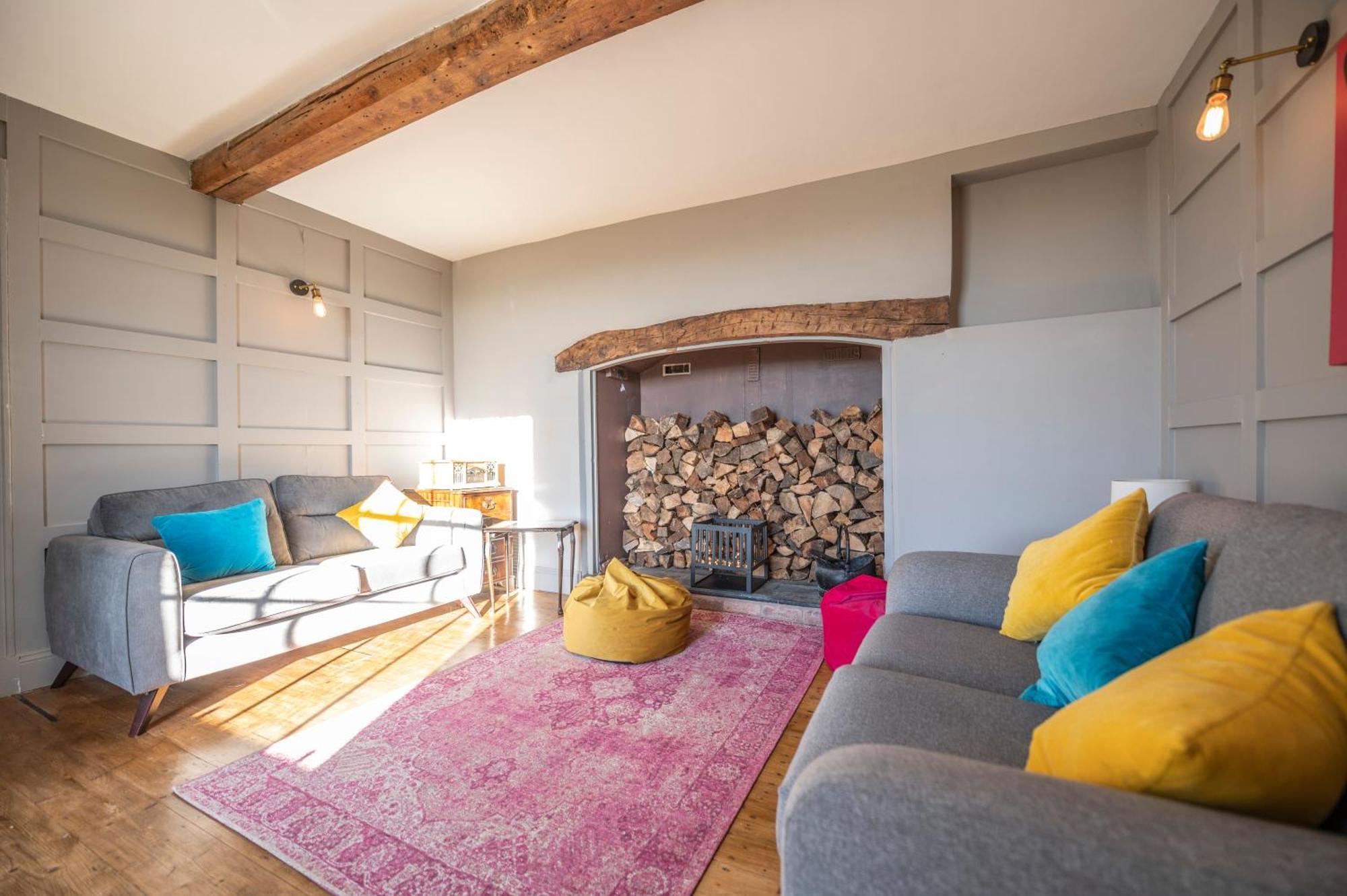 Georgian Country House -Panoramic Views -Sleeps 12 Ruthin Eksteriør bilde